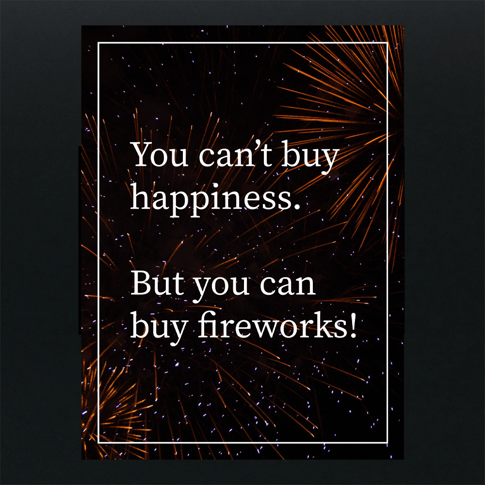 You can buy Fireworks - Print on Dibond
